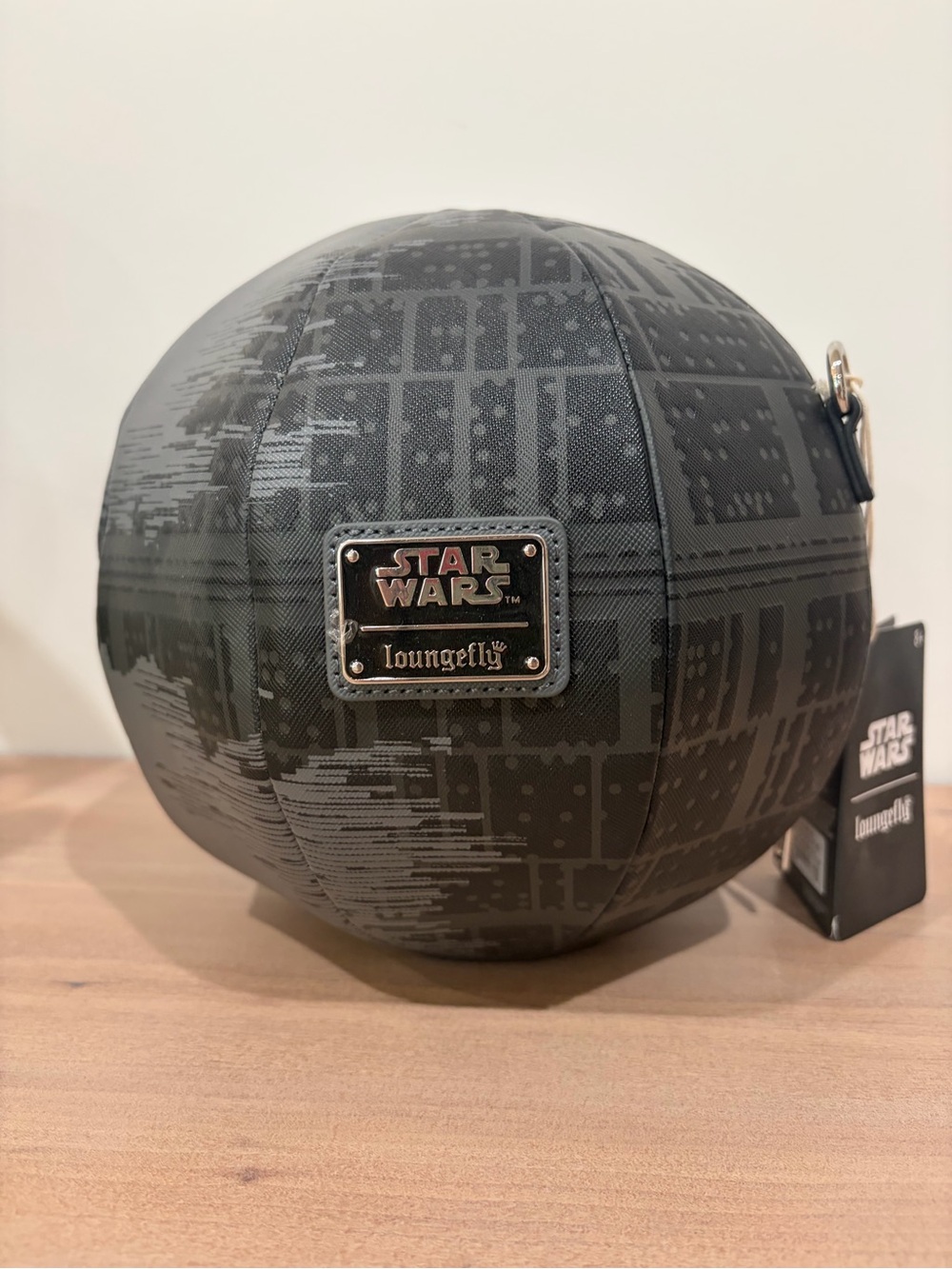 Star Wars: Return Of The Jedi Death Star Figural Crossbody Loungefly Bag - Picture 4 of 5